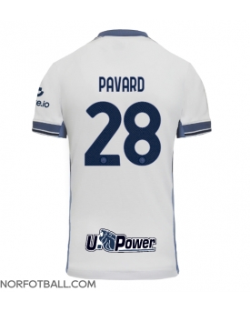 Billige Fotballdrakt Inter Milan Benjamin Pavard #28 Replika Bortedrakt 2024-25 Kortermet